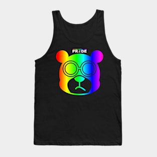 GEEK BEAR: PRIDE FACE EDITION Tank Top